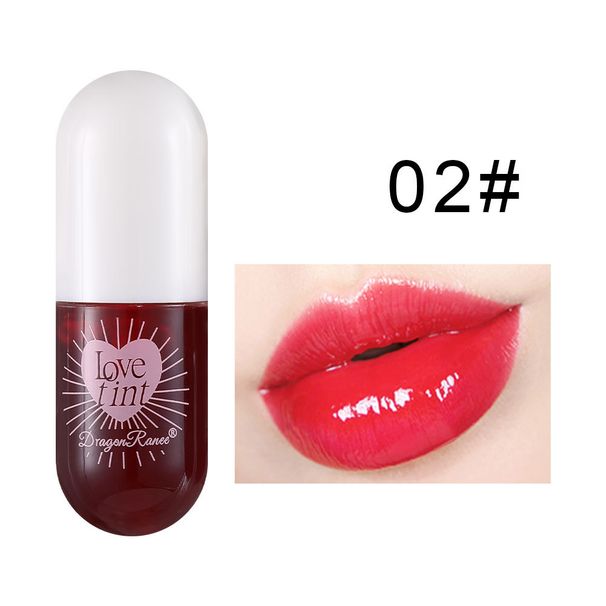 Dragonranee Mirror Finish Lip Stain & Gloss For Students - Adorable Design, Waterproof, Non-Stick, Long-Lasting Shiny Lip Makeup_viptrois.com
