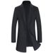 Men's Clothing Men's 100% wool double faced wool coat for autumn and winter, mid length men's cashmere coat, special price_viptrois.com