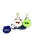 Bag Charm Cartoon Coal Briquette Keychain Cute Ugly Cute Doll Pendant Plush Bag Pendant Car Keychain Accessories Gift_viptrois.com