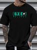 Eye-Q Records Trance Electronic Music Mens Cotton T-Shirt Summer Stylish Designer Clothes Graphic Homme Casual Breathable Soft Slightly_viptrois.com