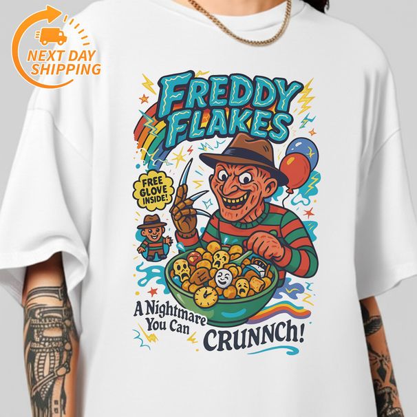 Cereal Horror Personajes Horror, Camiseta Película De Halloween, Temporada Espeluznante_viptrois.com