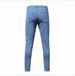 Quality Worn Feet Elastic Tight Jeans Men's_viptrois.com