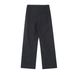 Men's Clothing style double waist stitching striped casual pants for women summer new all match lace up design loose straight wide leg pants_viptrois.com