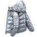 Down Coat Bright Face Trend Hooded Short Thick Winter Bomber Shiny Puffer Men's Jacket_viptrois.com