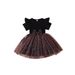 Girls Short Sleeved Dress Summer Dress 2024 New Bow Princess Dress Cross Border Children's Clothing Yarn Girl Skirt_viptrois.com