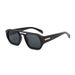 2025 Summer New Double Beam Sunglasses Personalized Korean Edition Fashion Retro Anti UV Concave Design, Designer Sunglasses_viptrois.com