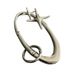 "Star Oval Buckle" Original Niche Double Star Oval Keychain Vibe Style Bag Pendant High End Accessories_viptrois.com