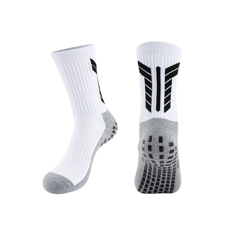 Football Socks Mid Tube Football Socks Game Training FootballSock Thickened Towel Socks Dotted Non Slip Wear Resistant Sports Socks_viptrois.com