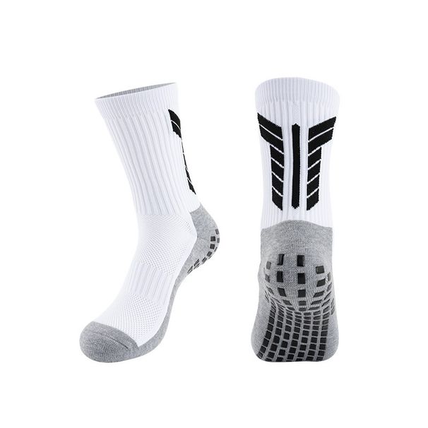 Football Socks Mid Tube Football Socks Game Training FootballSock Thickened Towel Socks Dotted Non Slip Wear Resistant Sports Socks_viptrois.com