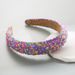 European and American New Sponge Fashionable Wide Edge Headband for Girls, Versatile Wide Edge Headwear Suitable for Parties Or Shopping_viptrois.com