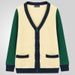 Pure Autumn And Winter Style Youth Men's Knitted Cross-Border Hot Sale Color-Block Cardigan Sweater Thick Knit Wool Coat_viptrois.com