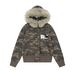 Men's Clothing American Retro Detachable Fur Collar Hoodie Jacket For Women 2025 Autumn And Winter New Hot Girl Short Camouflage Sweatshirt Top_viptrois.com