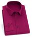 Men's Clothing Spring And Autumn Shirts Long Sleeves Solid Color Business Casual Shirts_viptrois.com