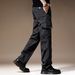 Men's Tactical Cargo Pants - Waterproof & Durable Workwear With Multi-Pockets | Straight Fit | Loose Comfort_viptrois.com