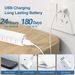 2024 3 Brush Heads, 5 Speed Sonic Electric USB Charging, Fully Automatic Soft Bristled Couple Toothbrushes, IPX7_viptrois.com