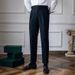 Men's Clothing Men's Napoli Mid-Rise Straight Fit Casual Trousers – British Retro Style Versatile Chinos (Khaki, Black, Beige, Coffee Brown)_viptrois.com