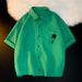 Men's Clothing Cityboy Shirt Short Sleeve Summer Five Point Half Sleeve High End Sense Of Handsome Shirt_viptrois.com