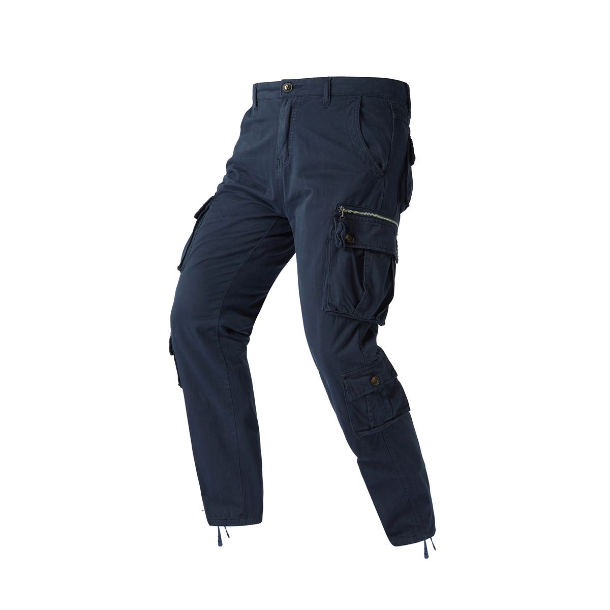 Men's Clothing Large Size Men's Casual Pants Multi Pocket Overalls Men's Straight Casual Pants Outdoor Leisure_viptrois.com