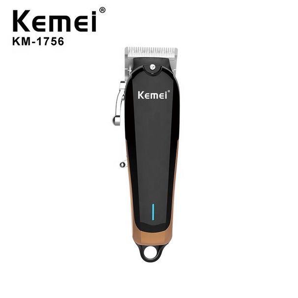 Kemei Km-1756 High Power 10W Electric Clipper Professional Trimmer Usb Charging Cut Hair Hine Barber_viptrois.com