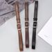 Popular Women's Cowhide Belt Fashionable Casual Versatile Belt Japanese Buckle_viptrois.com