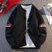 Pure Cross-Border Foreign Trade Dropshipping Knitted Sweater New Round Neck Cardigan Men's Long Sleeve Jacket_viptrois.com