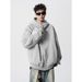 Men's Clothing Irregular Stitching Seam Jacket For Men In Winter American Style Plus Velvet Hoodie Trendy Brand All Match Casual Sweater_viptrois.com