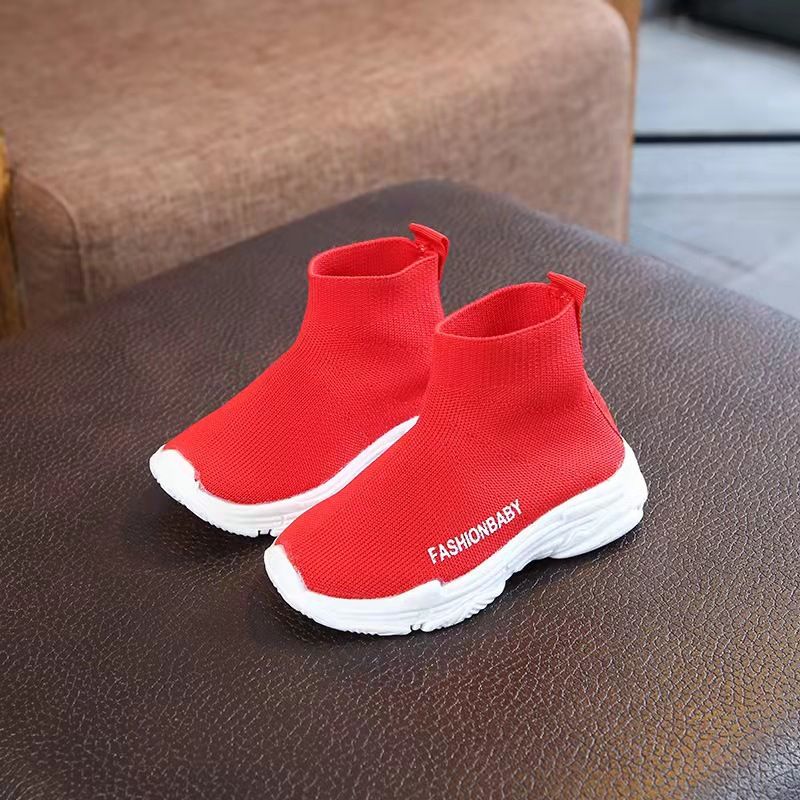 XUANMU Kids Socks Shoes Children Sneakers Breathable Mesh Sports Shoes For Boys Girls School Casual Shoes XA108_viptrois.com