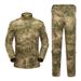 Men's Clothing ACU Second Generation Suit Camouflage Suit Men's Outdoor Tactical Training Suit MC Camouflage Training Suit Python Pattern EMR_viptrois.com
