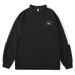 2025 New Simple Sweater Men's Trendy Brand American Crew Neck Color Matching Loose Versatile Plus Fat Plus Size Sweater Men_viptrois.com