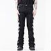 Men's Clothing Retro Tassel Men's Flared Jeans Trendy Men's High Street Slim Patch Denim Trousers_viptrois.com