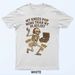 Funny Retro Skeleton My Knees Pop More Than My Playlist Meme T-Shirt Mens Womens Tees Top_viptrois.com