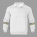 Loom Loom Independent Station Cross-Border European American Hot-Selling Men, New Loose Fit Versatile Long-Sleeve Turn-Down Collar_viptrois.com
