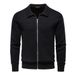 Men's Clothing Men's Autumn/Winter Jacket Sweater Cardigan Size Zipper Business Casual Outerwear Long Sleeve For Formal & Casual_viptrois.com
