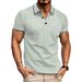 Men's New Lapel Polo Shirt Men's Casual Fashion Short Sleeve T Shirt Polo Shirt Men_viptrois.com