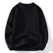 European And American Multi-color Twist Sweater Couple 2025 Spring And Autumn New Knitted Sweater Lazy Style Retro Loose Thread Coat_viptrois.com