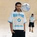 Double-sided Air-layer Short-sleeve Breathable Cool Men's Summer New Printed Portrait Half-sleeve T-shirt_viptrois.com