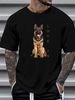 Ger Shepherd Shirt Shepard Dog Mom Dad Love Pet Puppy Tee Unisex T-Shirt Homme Casual Fashion Summer Breathable Comfortable Designer Clothes_viptrois.com
