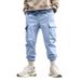 Men's Clothing Multi Function Pocket Casual Heavyweight Trousers_viptrois.com
