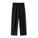 Men's Clothing Striped Contrast Ribbon Zipper Trousers Loose Terry Straight Sports Sweatpants_viptrois.com