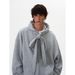 Men's Clothing Retro Strap Design Hooded Sweatshirt Loose Casual Cleanfit Hoodie Cardigan Jacket Top_viptrois.com