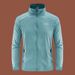 Men's Clothing Lightweight Sun Protection Jacket - Breathable Outdoor Running Windbreaker With Loose Fit & Stand Collar, UPF Sunshade Coat For Summer_viptrois.com