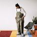 Man's clothing Retro overalls men's baggy overalls women's hipster skill overalls_viptrois.com