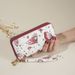 Wallet Card Cases Exclusive New Ladies Bag Korean Version Butterfly Print Fashionable Simple Atmosphere Mobile Phone Bag Double Zipper Clutch Bag_viptrois.com
