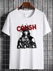 Conan The Barbarian Arnie Crush Your Enemies Men's T Shirt Schwarzenegger Gray Versatile Streetwear Designer Clothes Graphic Soft Stretched Casual_viptrois.com