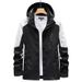Men's Clothing Jacket Breathable Thin Outdoor Mountaineering Suit Large Size Team Printing Work Clothes_viptrois.com