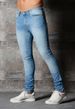 Monochrome Man- New European And American Style Men's Slim Fit Solid Color Denim Skinny Pants 11037_viptrois.com