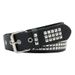 Men's Belts versatile cross-border retro square bead pyramid women's belt European and American punk jeans decorative belt for men_viptrois.com