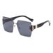Women's Glasses square, slimming summer, new sun protection, Korean version, ins, internet celebrity, high end sunglasses_viptrois.com