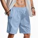 Men's Clothing Cotton And Linen Casual Shorts Summer Loose Beach Sports Shorts Solid Color Fashion Pants_viptrois.com
