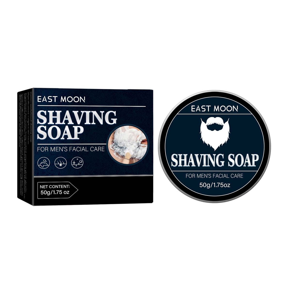 2024 soap shaving beard men's facial care foam rich smooth mild_viptrois.com
